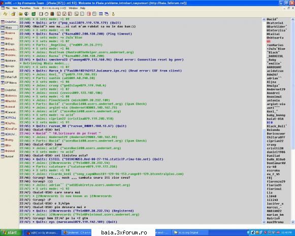 irc-ro script mi se pare unul din cele mai reusite scripturi romanesti .... este folosti pe